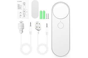 Ailao Rivelatore d'acqua wifi Rivelatore d'acqua Allarme acqua 2 In 1 Smart tuya Rivelatore di perdite d'acqua Home Flood 90 dB Allarme acustico Lunghezza 2m senza batteria con monitoraggio remoto.