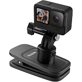 TELESIN Telesin Aksiyon Kameralar i&ccedil;in Manyetik Sırt &Ccedil;antası Klipsi (GoPro, Osmo Action ve Insta360 Uyumlu)