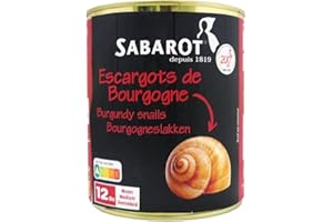 Sabarot - Escargots de Bourgogne 12 douzaines 465g