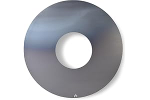 Grillrost.com Das Original Piastra per Barbecue 57 - Spessore 4 mm - qualità Made in Germany - per Tutti i Barbecue a Sfera 57 (55 cm)