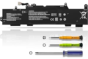 K KYUER 50WH SS03XL Batteria per HP EliteBook 730 735 740 745 830 840 846 G5, EliteBook 735 745 830 840 846 G6, MT44 MT45 Mobile Thin Client ZBOOK 14U G5 G6 HSTNN-LB8G HSTNN-IB8C HSN-I12C HSN-I13C-4
