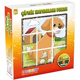 K&Uuml;PSS &Ccedil;iftlik Hayvanları 3D Puzzle - 9 K&uuml;p 6 Yapboz