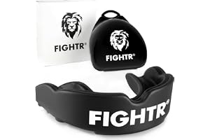 FIGHTR® Premium munskydd | Hygienisk låda inklusive tandskydd