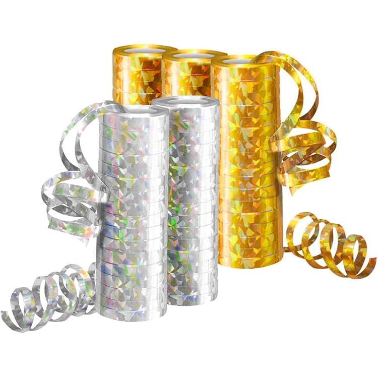 4 Stück Silvester Haarreifen 2026 – Glitzer Lametta Haarband Mit „2026“ & „Happy New Year“ Motiv