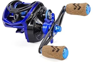 Yun Nong Baitcasting Fishing Reel with Magnetic Brake-7.3:1 High-Speed Gear Ratio for Carp/Coarse/Float Fishing,with Ergonomic Handle Design
