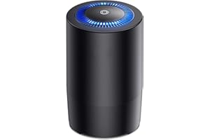 MELEDEN Air Purifiers for Bedroom, Compact HEPA Air Purifier Air Filter for Pollen Dust Smoke Pet Hair, Portable Air Cleaner for Bedroom Kitchen Baby Room.