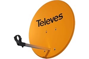 TELEVES Parabola Offset 80 cm ISD 830 Alluminio Arancione