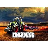 6 Cartes D Invitation Tracteur Isis Wimmelwelt De La Ferme Amazon Fr Cuisine Et Maison