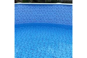 San Marco Liner Mosaïque pour piscine hors-sol ronde Gre 350 cm