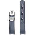 CRAFTER BLUE Curved End Watch Band Quick Release Soft Rubber Strap Replacement for Tudor Pelagos 25600TB, 25600TN, 25610TNL(LHD)