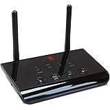 FeinTech ABT00102 Bluetooth 5.0 Audio Transmitter Receiver aptX HD Low Latency Toslink SPDIF Bypass Converter, Black