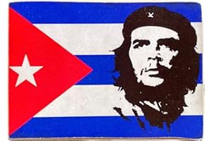 KUSTOM ART Calamita (magnete) Che Guevara Stile Vintage da Collezione Stampa su Legno 10x6 cm