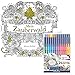 Produktbild Zaubermalabenteuer "Mein Zauberwald" by Johanna Basford inkl. 26 Filzstifte Triplus Brilliant Colour "Johanna Basford Edition"