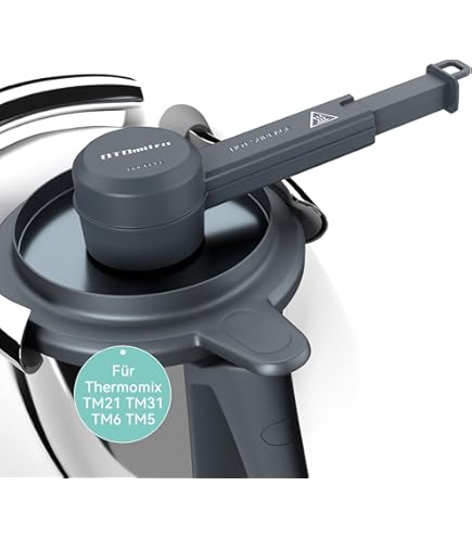 Coperchio Bimby Originale Tm6/ Tm5 Vorwerk Coperchio Boccale Con Guarnizione Integrata Con Foro Per Misurino - Foto 10