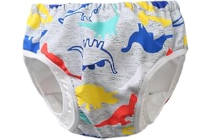 CPIDAH Reusable Swim Nappies Pants for Babies and Toddlers Boys and Girls Jammers Toddler Leak Proof Swim Nappy Shorts Comfortable Swimming Trunks Washable Pants