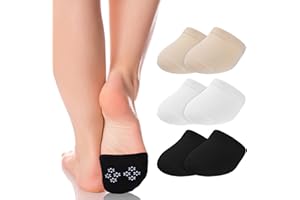 Yolev 9 Par Bezszwowych Skarpet na Palce do Połowy Dla Kobiet i Dziewcząt - Koronkowe do Kostki, Niewidoczne z Płaskimi Czółenkami, Wkładkami do Łodzi