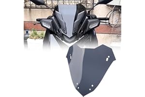 Otilli Nuovo Accessori Moto Parabrezza Flyscreen Per YAMAHA X-MAX300 X-MAX 300 XMAX300 XMAX300 300 2023 Protezione Parabrezza (Blu Fumé)