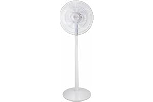 Argoclima Standy Evo White, ventilatore a piantana con telecomando