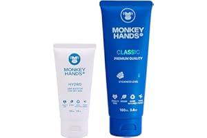 MONKEY HANDS Monkeyhands Combo Grip Booster Hydro 50 ml + Light Gel Grip Classic 100 ml zur Hydration und Verstärkung des Griffs. Perfekt für Pole Dance, Calisthenics, Parkour und andere Aktivitäten