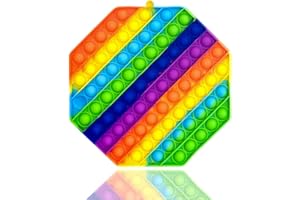MAGIC SELECT Juguete sensorial Fidget pompas, Juguete de explotar Burbujas Push and Pop para Hacer estallar, antiestrés para ansiedad, para niños y Adultos…