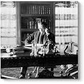 Atat&uuml;rk Kitap Okurken Tablosu 30 x 30