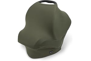 Simka Rose Car Seat Covers for Babies- Nursing Cover Breast feeding Essentials & Baby Necessities- Carseat Stroller Combos Infant Boys and Girls - Baby Registry Breastfeeding Must Haves First Time Mom