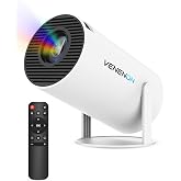 Taşınabilir Akıllı Sinema Projeksiyon Cihazı Projekt&ouml;r Ekran Yansıtma Wifi Bluetooth 5.2 Sinema 502