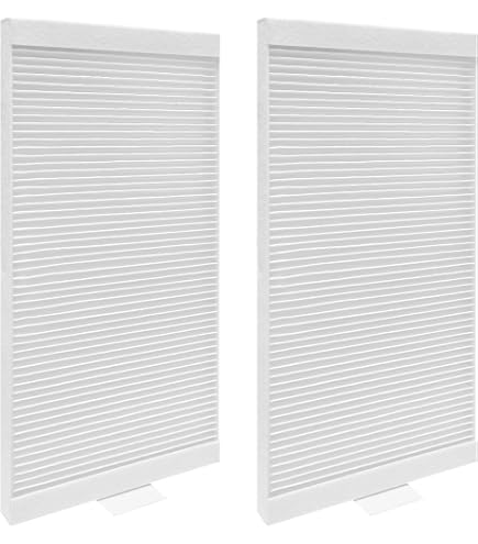 2 Filtri Antipolvere F7 Per Dispositivo Integrato LWZ 5 S Smart - Ricambio Per Inverter THZ 304 404 504 - 372x184x22 Mm - 3