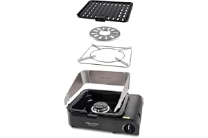 CADAC Van Cook FFD BBQ Plate – kompakt campinggrill med flamskydd
