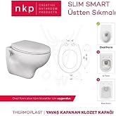 Nkp Smart Amortis&ouml;rl&uuml; Klozet Kapağı