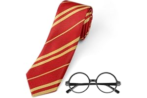 Aomig Gafas Harry, Gafas Redondas Disfraz Harry, Gafas Disfraz Accesorios Halloween Niño y Adulto, Gafas Fiesta para Mago College Cosplay Halloween Regalo