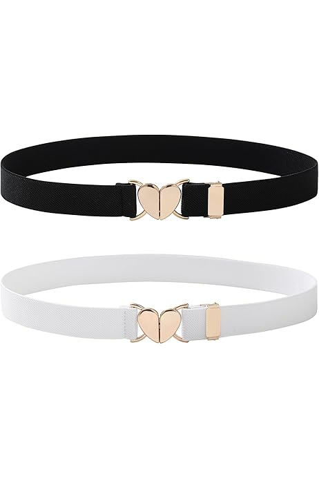 Cintura In Pelle Per Bambini Regolabile - Fibbia In Lega Per Ragazze E Ragazzi | Design Sottile E Colorato - Foto 8