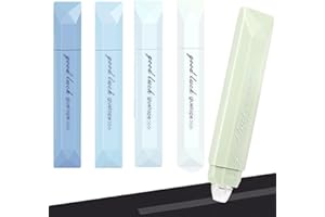 VOKKRV 4 Stück Kleberoller Doppelseitiges Klebeband Stifte, Fotokleber Doppelseitig Selbstklebend Roller, Scrapbook Zubehör Klebestift zum Basteln Fotoalbum Fotoalben, Karten, Fotos, Basteln, Tagebuch (Blau)