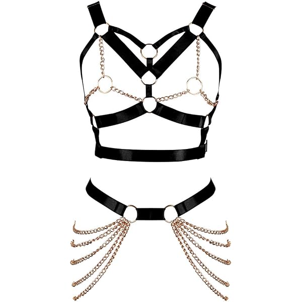 Harnais De Corps Pour Femme - Grande Taille - Soutien-gorge Creux Harnais De Corps Pour Femme - Grande Taille - Soutien-gorge Creux