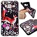 Samsung Galaxy J3 2016 Case,Samsung Galaxy J3 2016 TPU Back Case,Ultra Thin Flexible Rubber Bumper Case for Galaxy J310,TOYYM Cute Fox Pattern Design Soft Silicone Gel Shockproof Protective Case Cover for Samsung Galaxy J3 2016/J310 +1x Flower Dust Plug +1x Stylus Pen