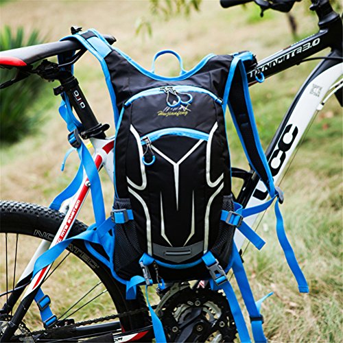 SHTH Damen Herren Wasserdicht Fahrradrucksack Outdoor Sportrucksack Rucksack(18L) - 4
