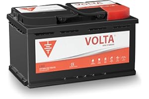VOLTA BATERÍAS Bateria de Coche Standard 95Ah 720A - Borne +Dcha - Medidas Largo 353 x Ancho 175 x Alto 190 mm con 2 años de Garantía - Fabricación Europea.