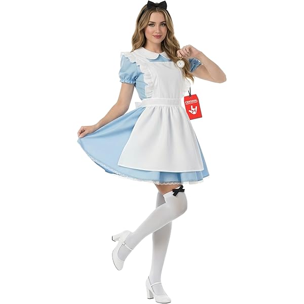 XNIVUIS 5-delige roze konijnenkostuumset voor volwassenen en kinderen, konijnenkostuum, accessoires, konijnenoren, hoofdband, vlinderdas, handschoenen, konijnenstaart, klok voor wereldboek, carnaval