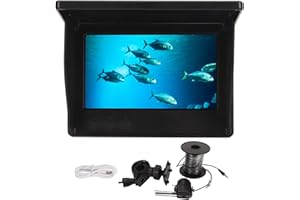 MENDUNER 4.3 Inch Deeper Fish Finder, Underwater Camera Fishing, TN Screen, 1000 CD Fishing Camera, 220° Wide Angle, IP67 Waterproof, for Outdoor Use
