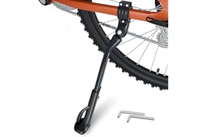 NICEDACK Support de vélo, Support de vélo Universel 26-29", béquille latérale de vélo en Alliage d'aluminium, VTT, vélo électrique, Support de vélo de Route, béquille arrière pour vélo de 26" à 29"
