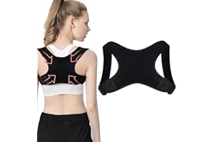 EWOECUI Correcteur de Posture, Réglable Redresseur de Dos, Posture Correcteur Dos Femme Homme, Respirant Posture Correcteur, Ceinture Dorsale pour Maintien Du Dos, Du Cou et Des éPaules