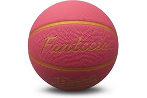 Fantecia Basketball with Pump Size 7,Street Basketball for Indoor Outdoor Training, Women Men Adult Use