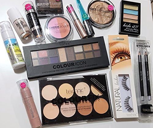 Make-up Bundle Primer Eye Palette Highlighter Lashes Brow Powder &amp; More