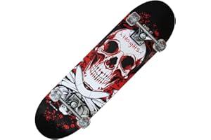 NEXTREME Nextrime Skull Skateboard antiscivolo