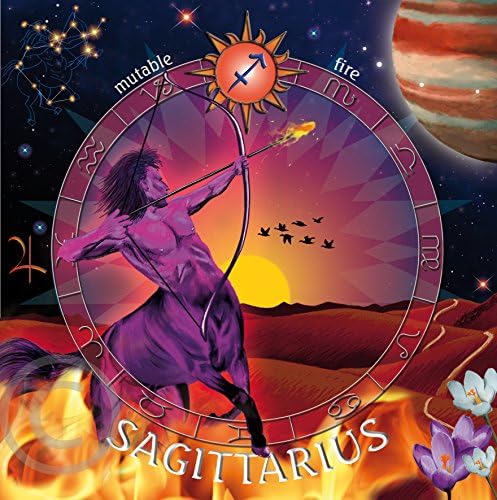 Astrology Birthday Card - Sagittarius