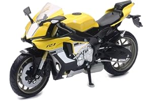New Ray - Moto Yamaha Bleu YZF R1 2015 miniature - 57803