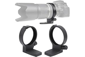 AGATIGE Stativ-Halterungsring, Stativschelle Stativring Objektiv Montage, Stativkragen-Montagering, Objektivkragen-Stativ-Halterung für 70 mm bis 200 mm F4-Objektiv für Kamerastativ