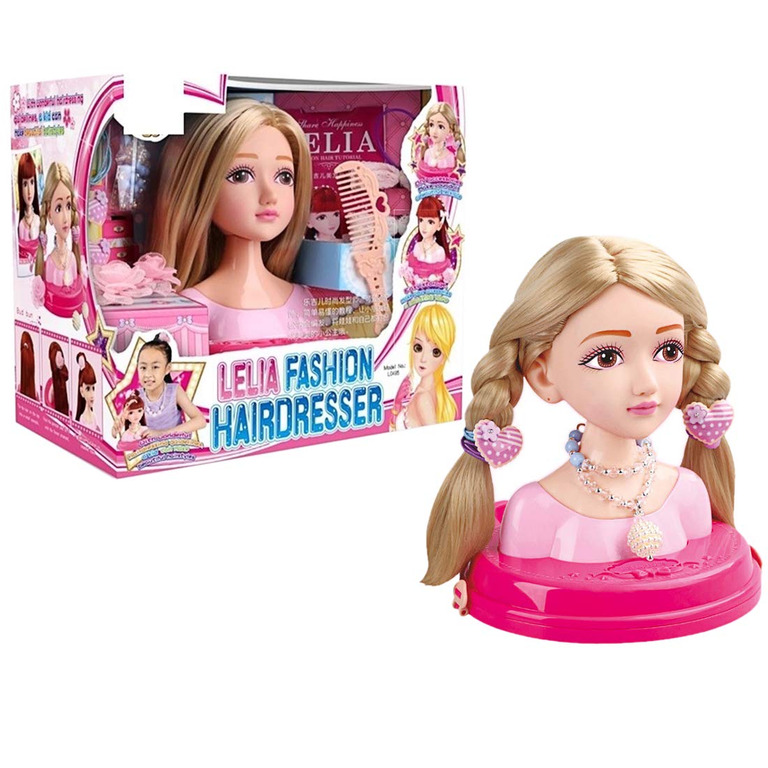 busto barbie para peinar maquillar