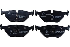 AutoMentum AM21934.7 Juego de Pastillas de Freno, juego de 4 para BMW 3 (E46) 1997-2005 Eje trasero y otros vehiculos