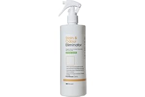 Furniture Clinic Smacchiatore e Neutralizzatore di Odori - Elimina gli odori di cani, gatti e persone - Neutralizzatore di urina con enzimi attivi - Spray rinfrescante per tappeti - 500ml